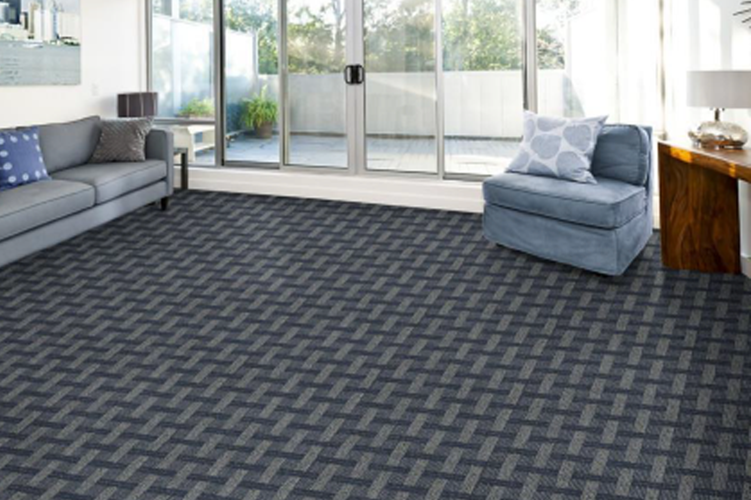 Alfombra en rollo, referencia de patrón alternativo